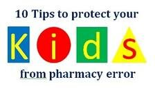 How to Protect Your Kids from Pharmacy Errors